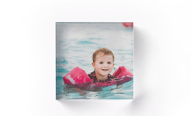 Personalized Acrylic Photo Display Blocks -  - Qualtry
