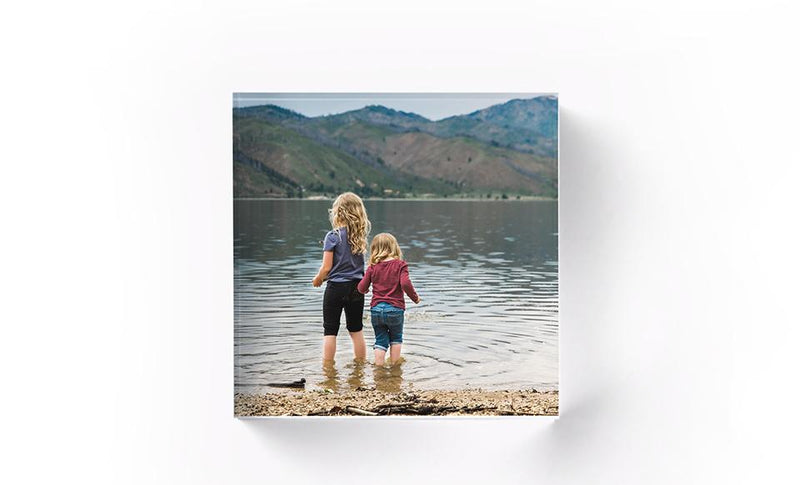 Personalized Acrylic Photo Display Blocks -  - Qualtry